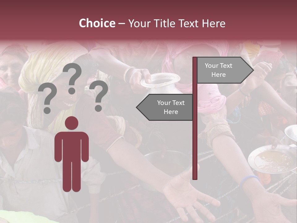 Relief Receives Floods PowerPoint Template