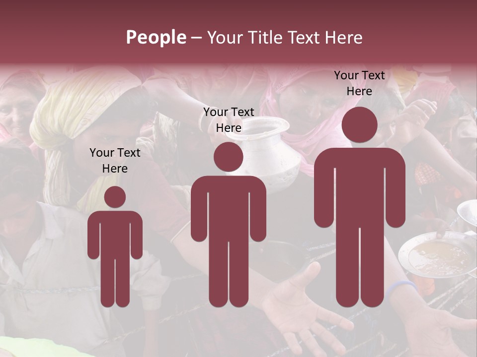 Relief Receives Floods PowerPoint Template