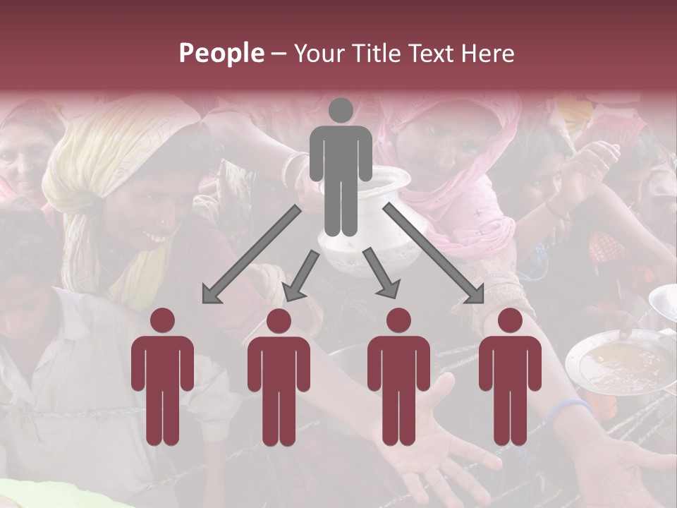 Relief Receives Floods PowerPoint Template