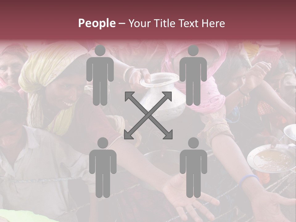 Relief Receives Floods PowerPoint Template