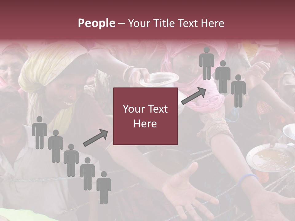 Relief Receives Floods PowerPoint Template