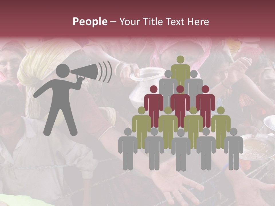 Relief Receives Floods PowerPoint Template