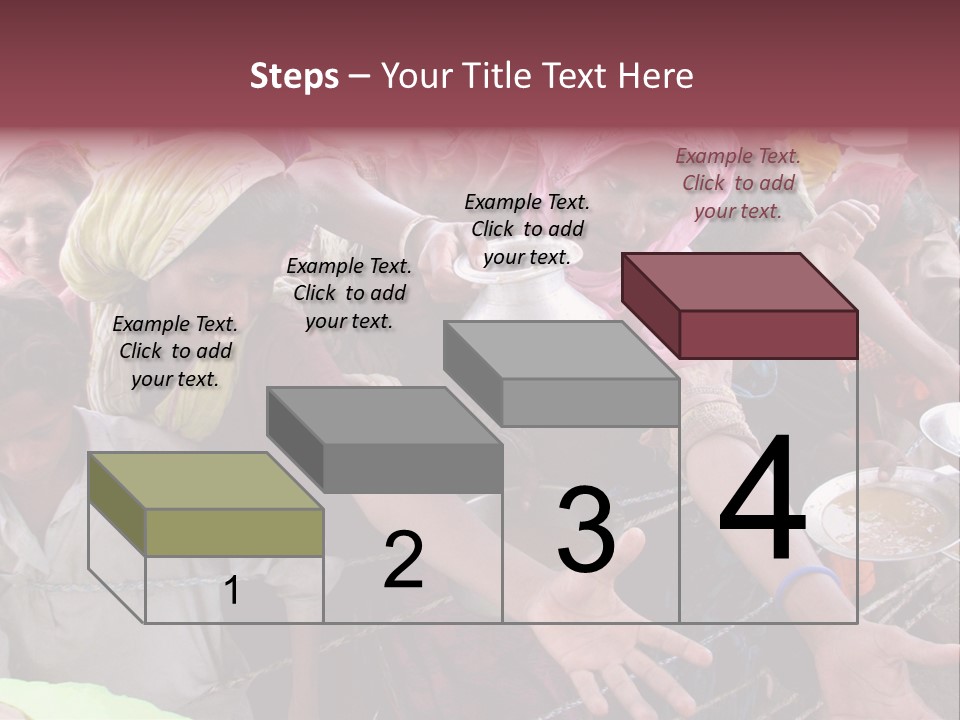 Relief Receives Floods PowerPoint Template