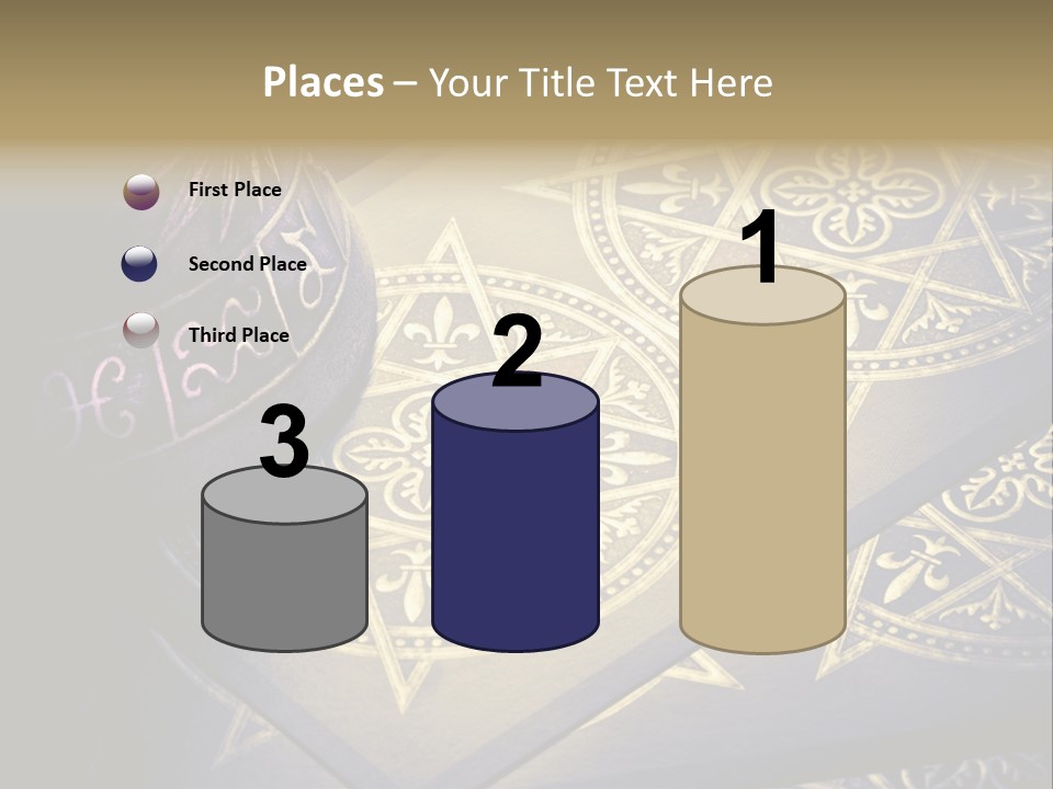 Zodiac Divination Spirit PowerPoint Template