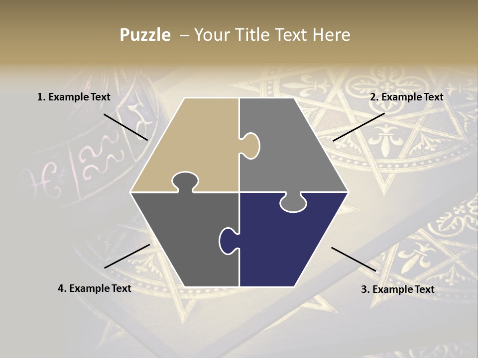 Zodiac Divination Spirit PowerPoint Template