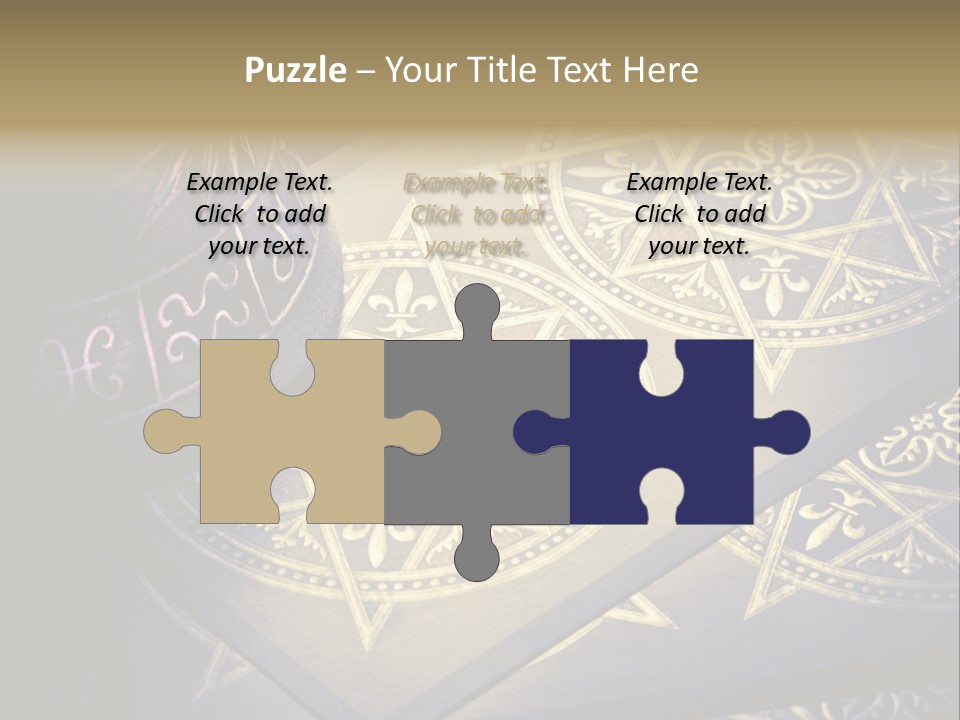 Zodiac Divination Spirit PowerPoint Template