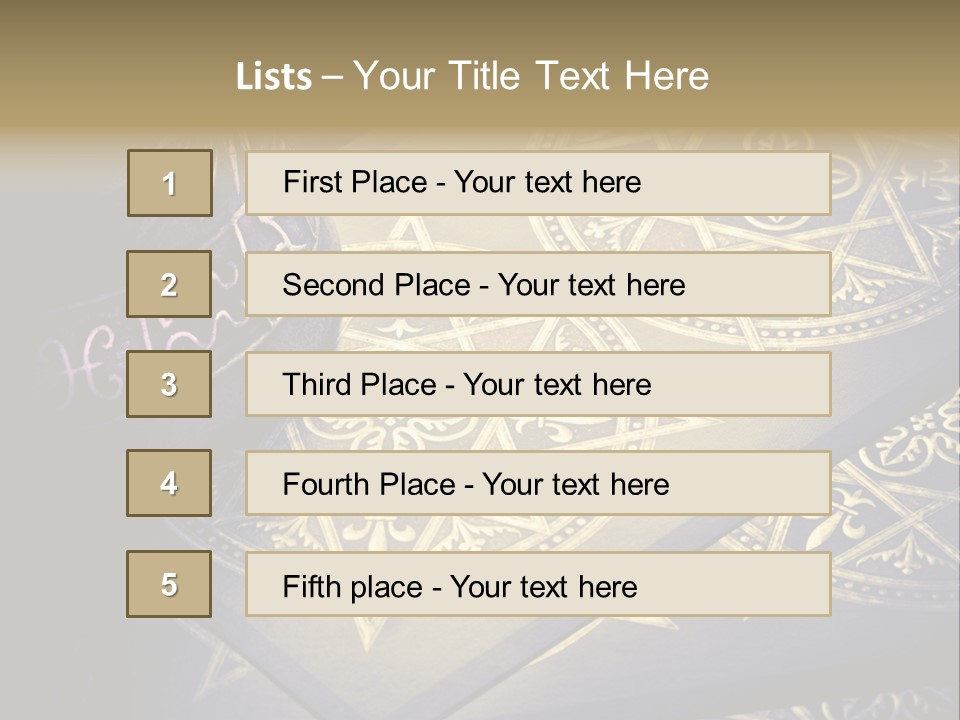 Zodiac Divination Spirit PowerPoint Template