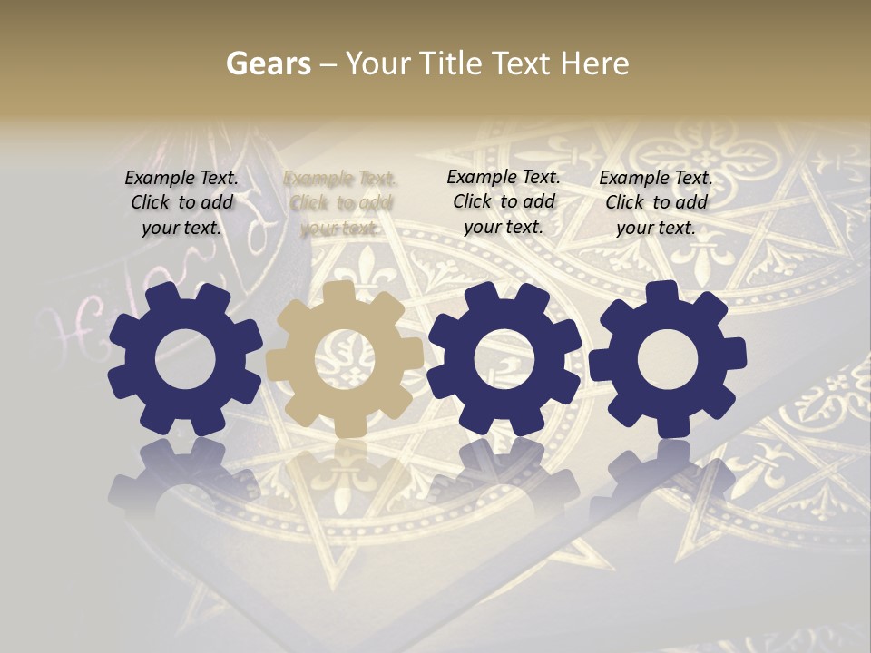 Zodiac Divination Spirit PowerPoint Template