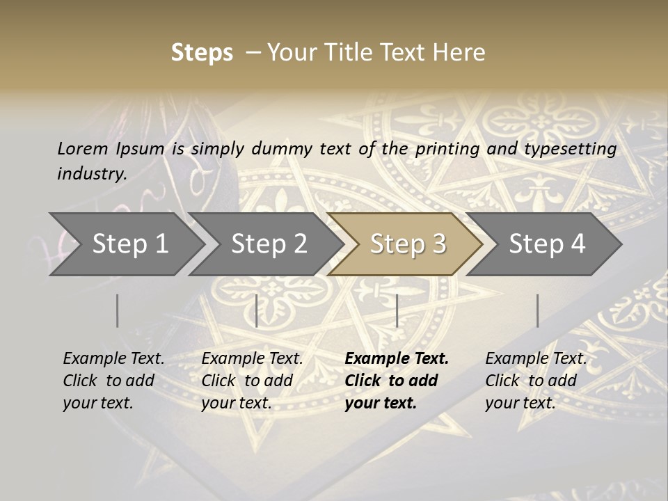 Zodiac Divination Spirit PowerPoint Template