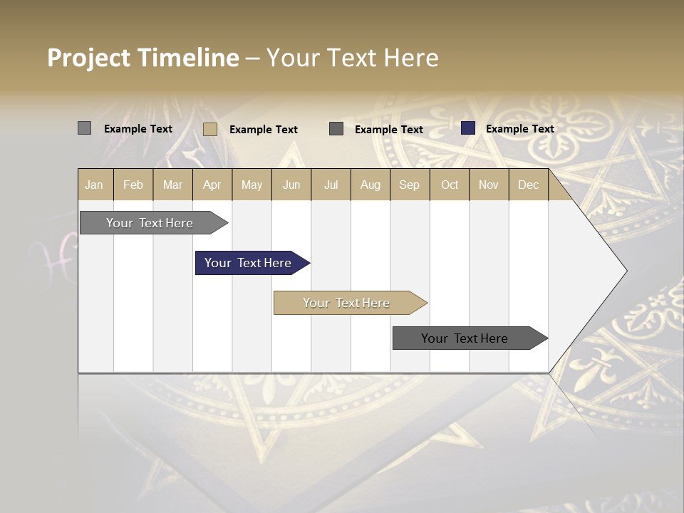 Zodiac Divination Spirit PowerPoint Template