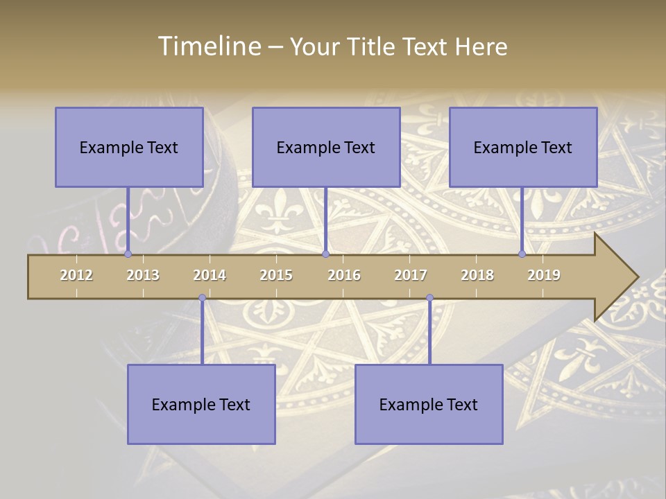 Zodiac Divination Spirit PowerPoint Template