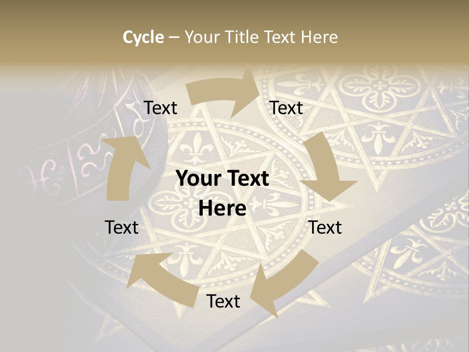 Zodiac Divination Spirit PowerPoint Template