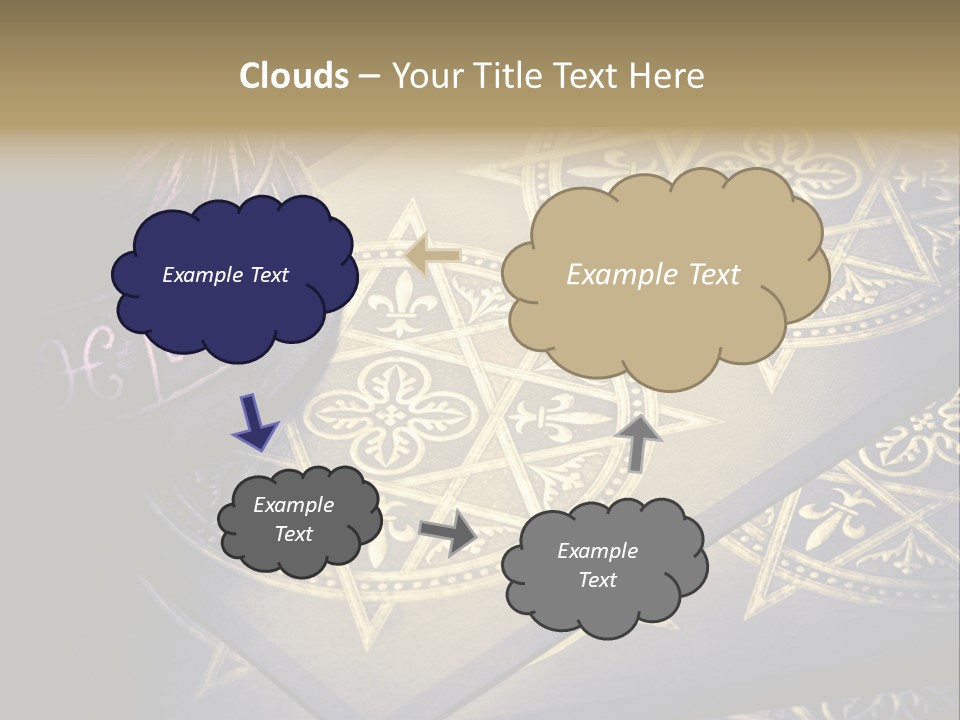 Zodiac Divination Spirit PowerPoint Template