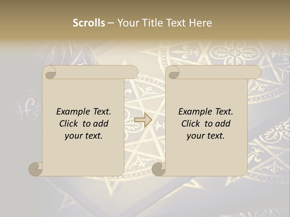 Zodiac Divination Spirit PowerPoint Template