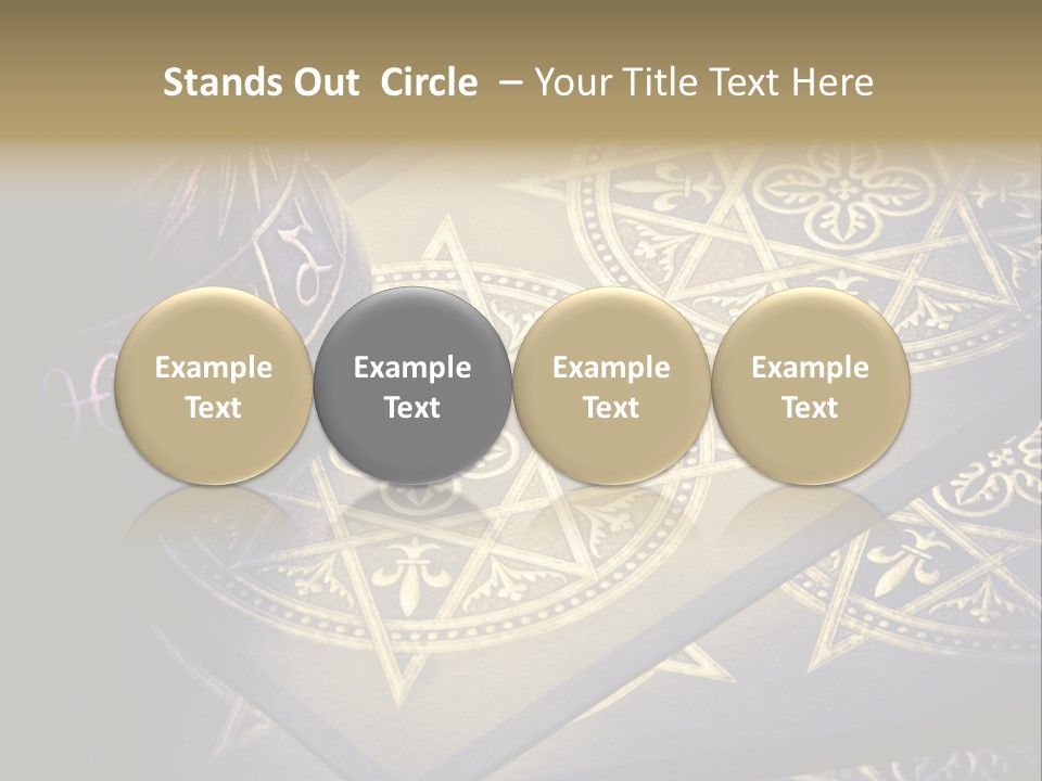 Zodiac Divination Spirit PowerPoint Template