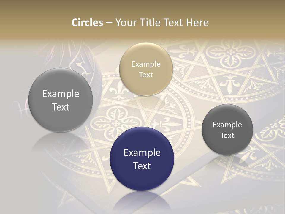 Zodiac Divination Spirit PowerPoint Template