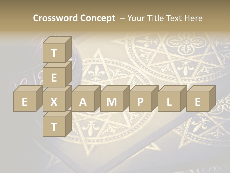 Zodiac Divination Spirit PowerPoint Template