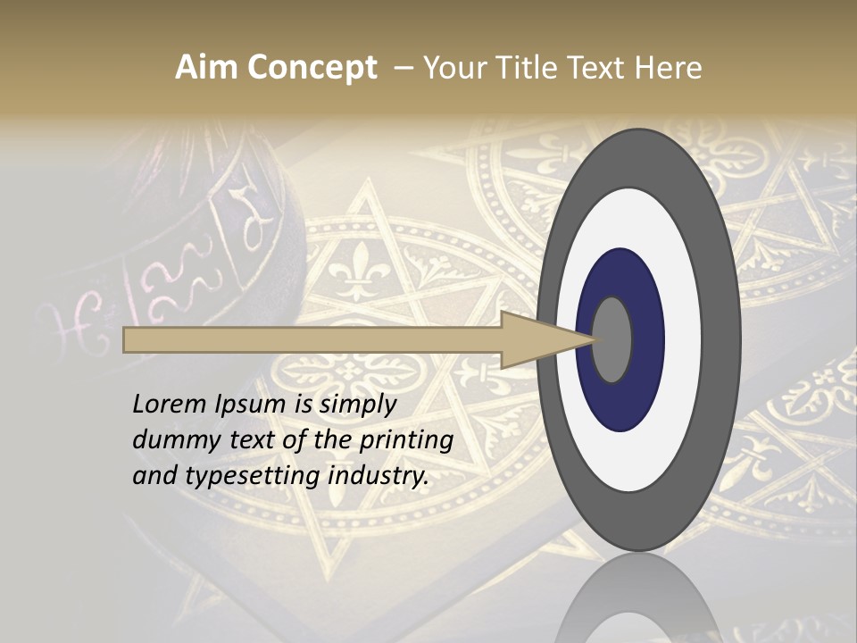 Zodiac Divination Spirit PowerPoint Template