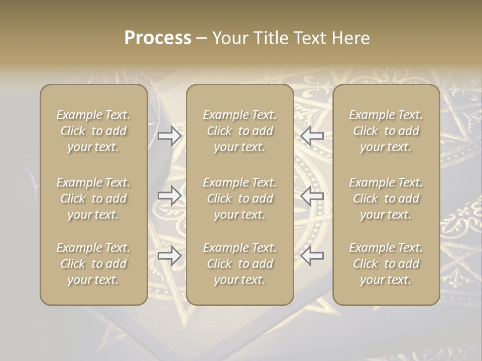 Zodiac Divination Spirit PowerPoint Template