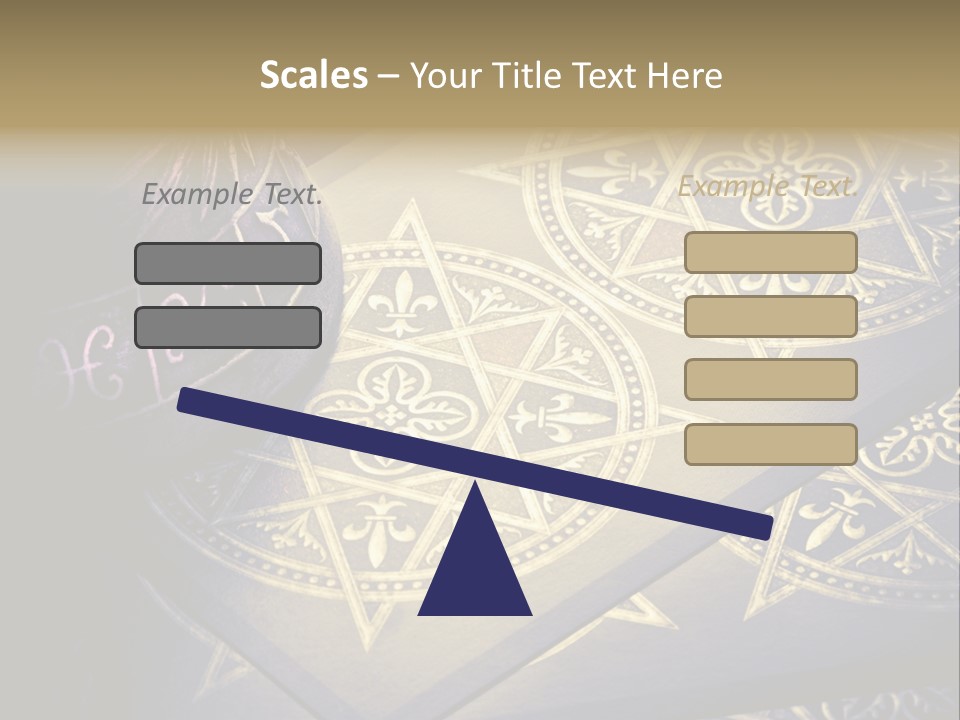 Zodiac Divination Spirit PowerPoint Template