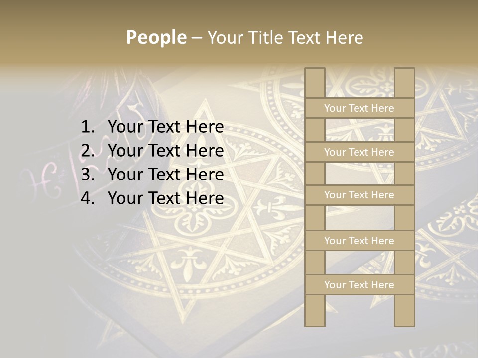 Zodiac Divination Spirit PowerPoint Template