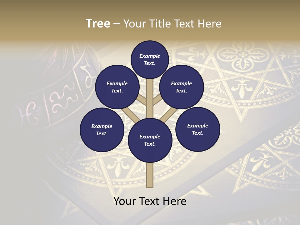 Zodiac Divination Spirit PowerPoint Template