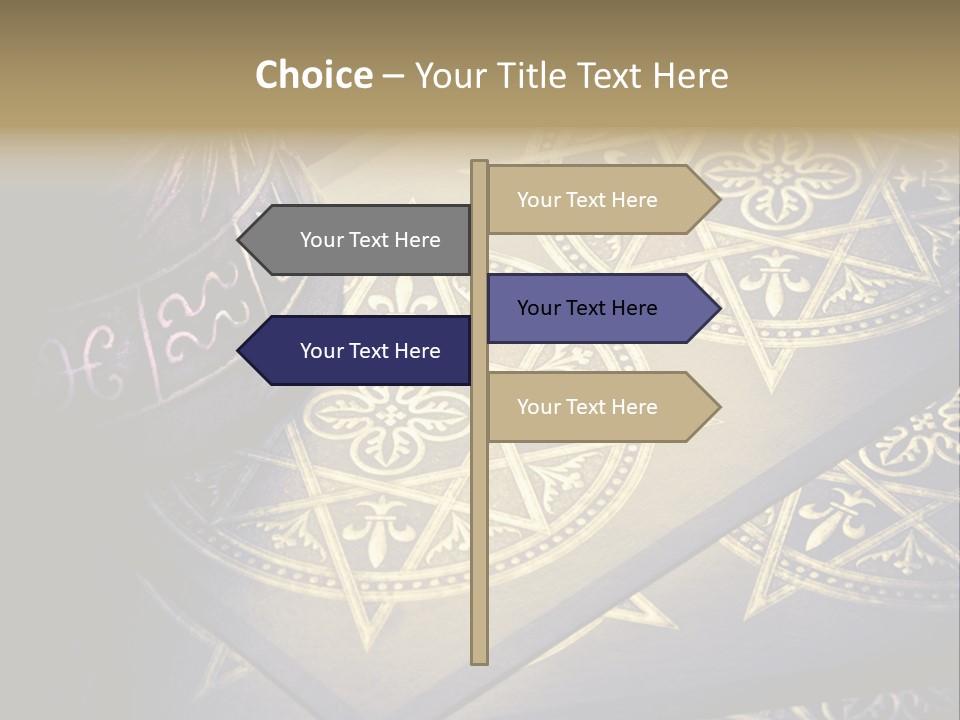 Zodiac Divination Spirit PowerPoint Template