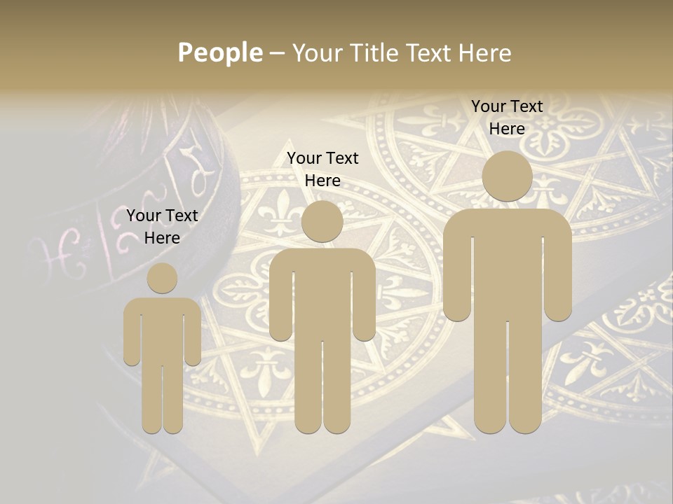 Zodiac Divination Spirit PowerPoint Template