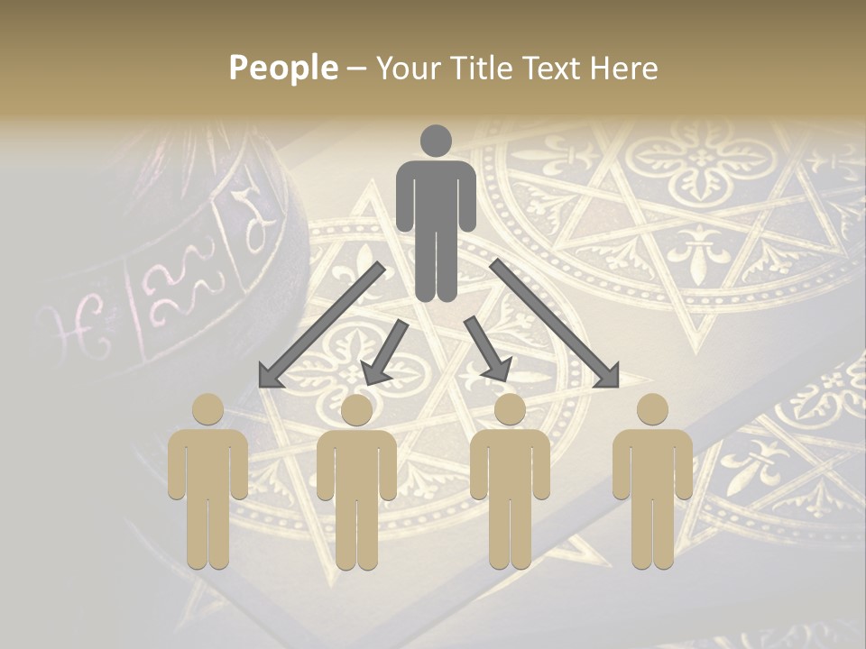 Zodiac Divination Spirit PowerPoint Template