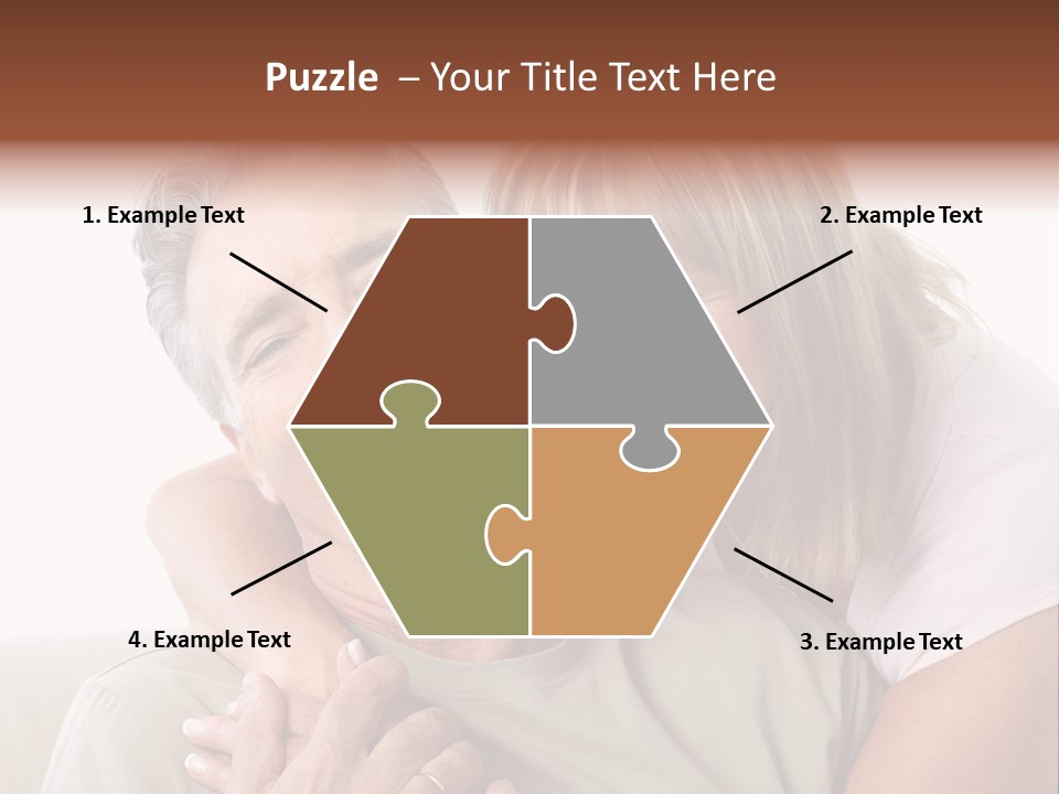 Woman Isolated Lover PowerPoint Template