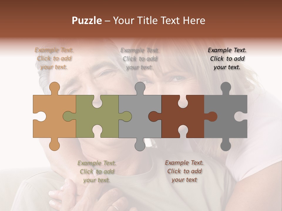 Woman Isolated Lover PowerPoint Template