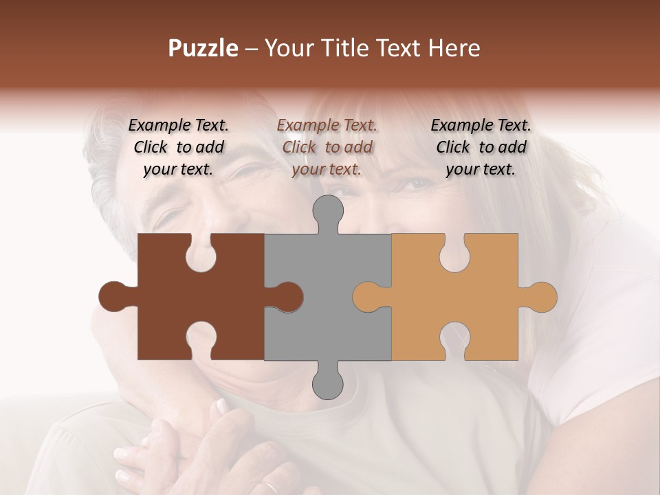 Woman Isolated Lover PowerPoint Template