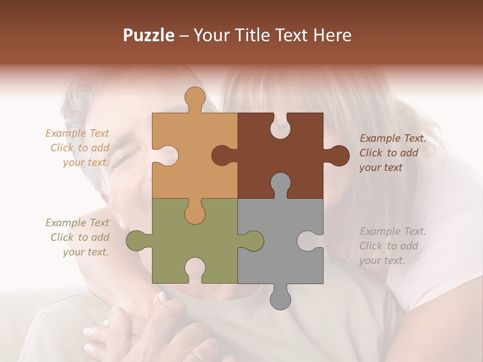 Woman Isolated Lover PowerPoint Template