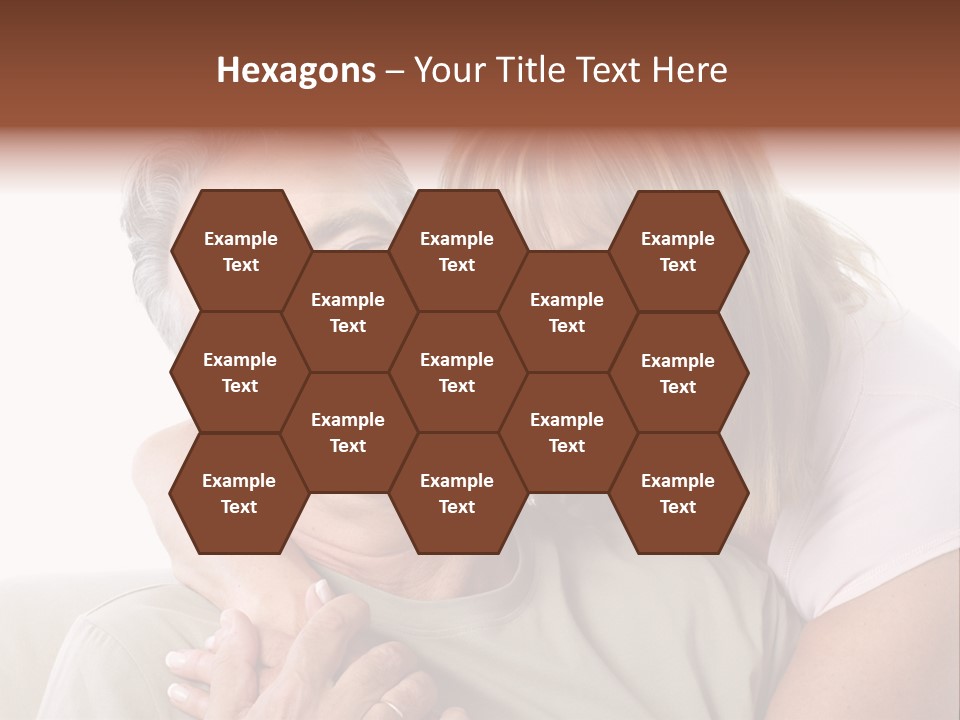 Woman Isolated Lover PowerPoint Template