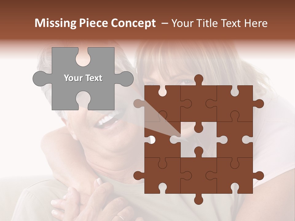 Woman Isolated Lover PowerPoint Template