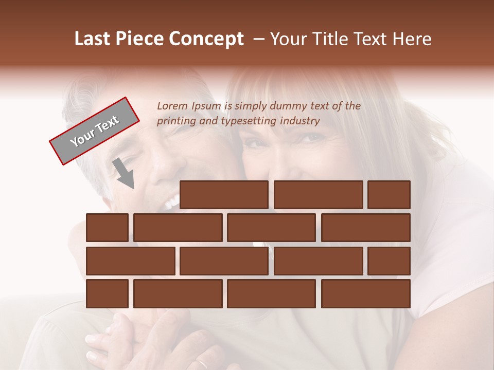 Woman Isolated Lover PowerPoint Template