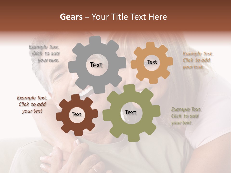 Woman Isolated Lover PowerPoint Template