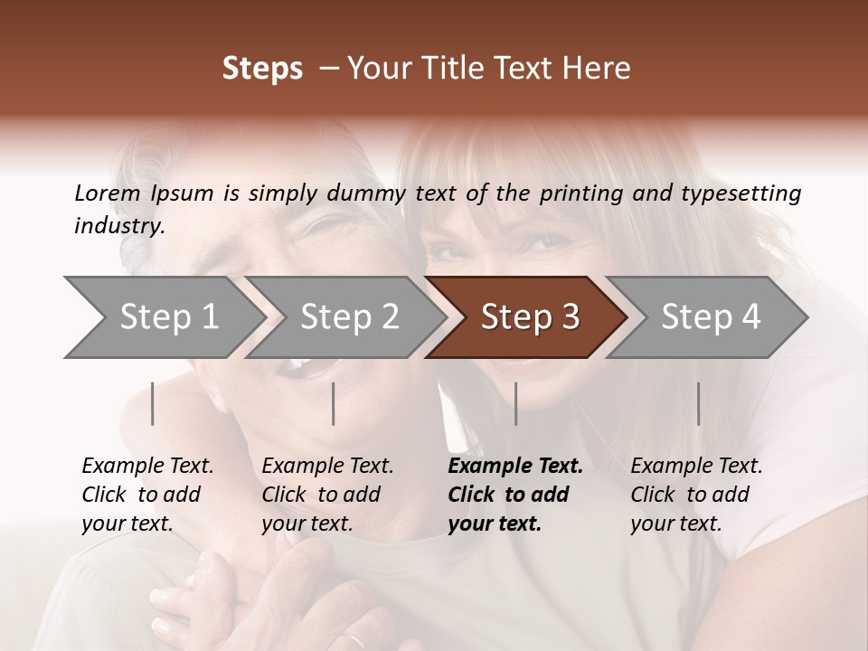 Woman Isolated Lover PowerPoint Template