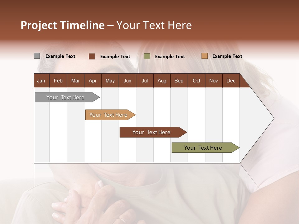 Woman Isolated Lover PowerPoint Template