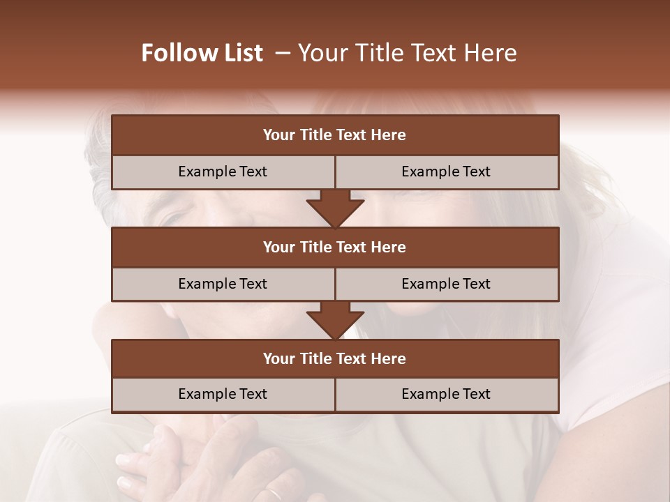 Woman Isolated Lover PowerPoint Template