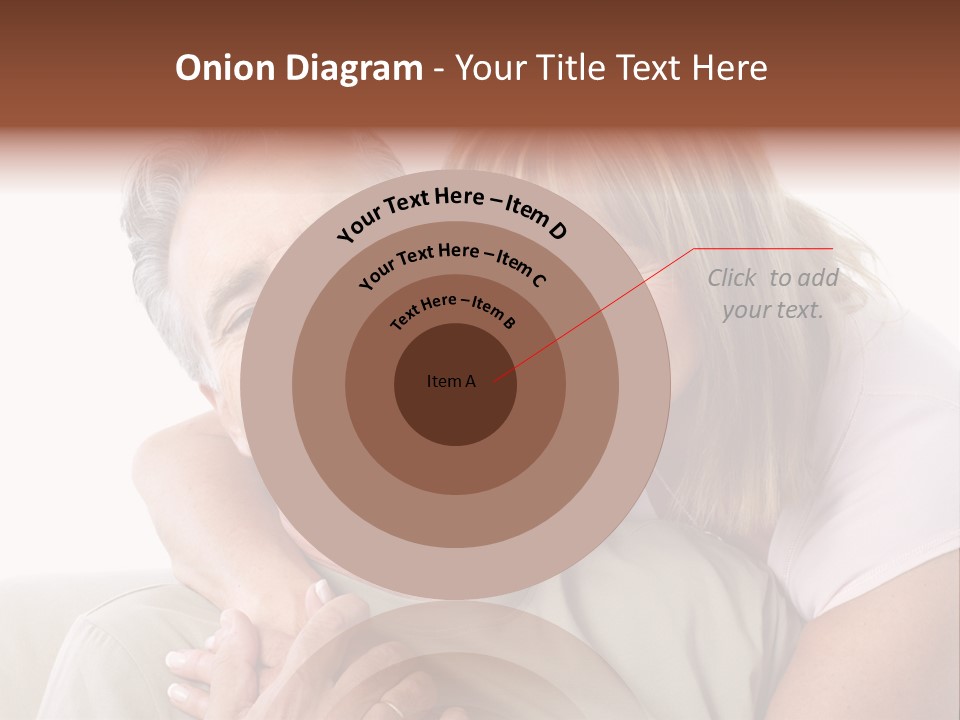 Woman Isolated Lover PowerPoint Template