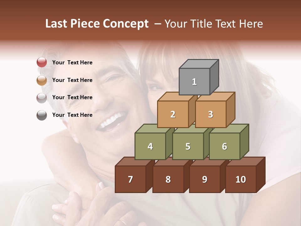 Woman Isolated Lover PowerPoint Template