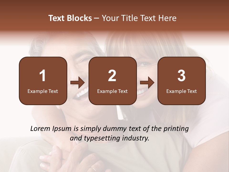 Woman Isolated Lover PowerPoint Template