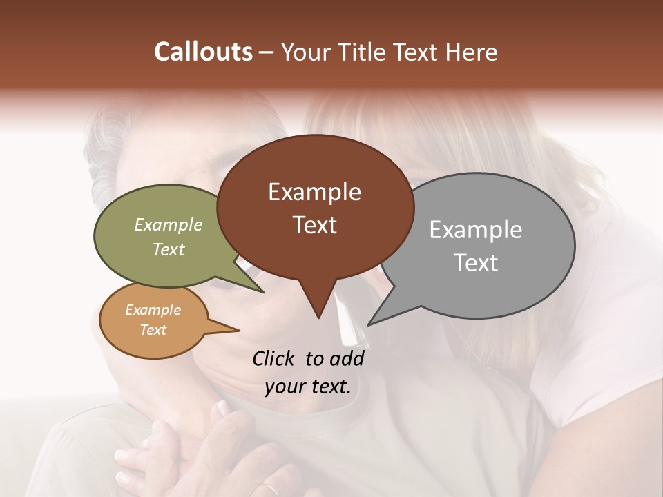 Woman Isolated Lover PowerPoint Template