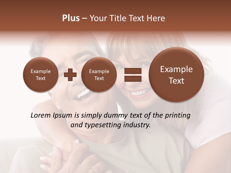 Woman Isolated Lover PowerPoint Template