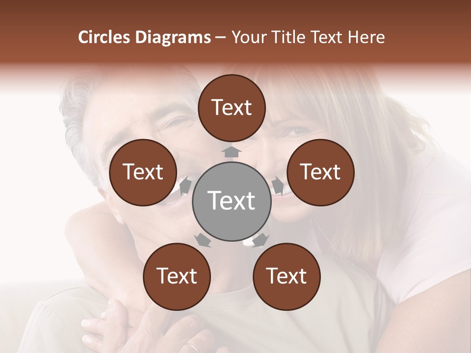 Woman Isolated Lover PowerPoint Template