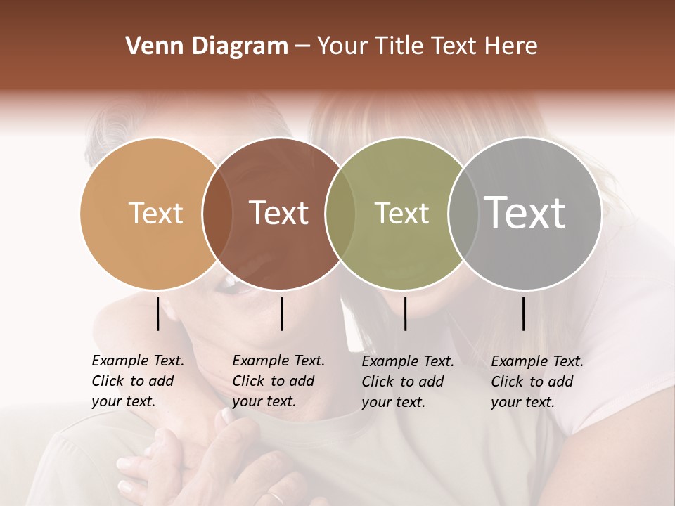 Woman Isolated Lover PowerPoint Template