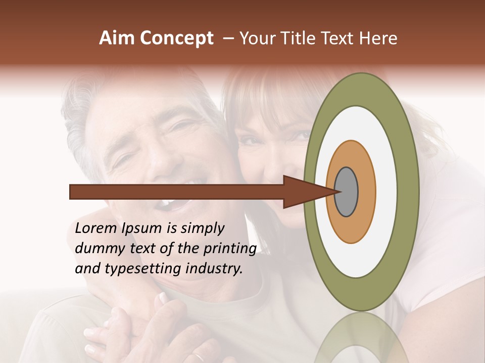 Woman Isolated Lover PowerPoint Template