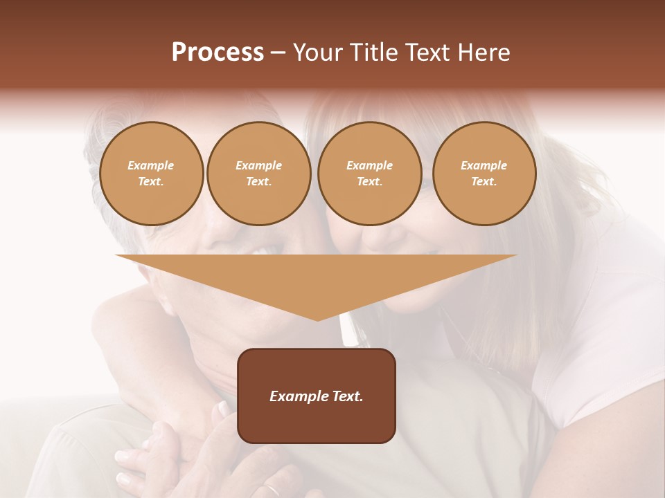 Woman Isolated Lover PowerPoint Template