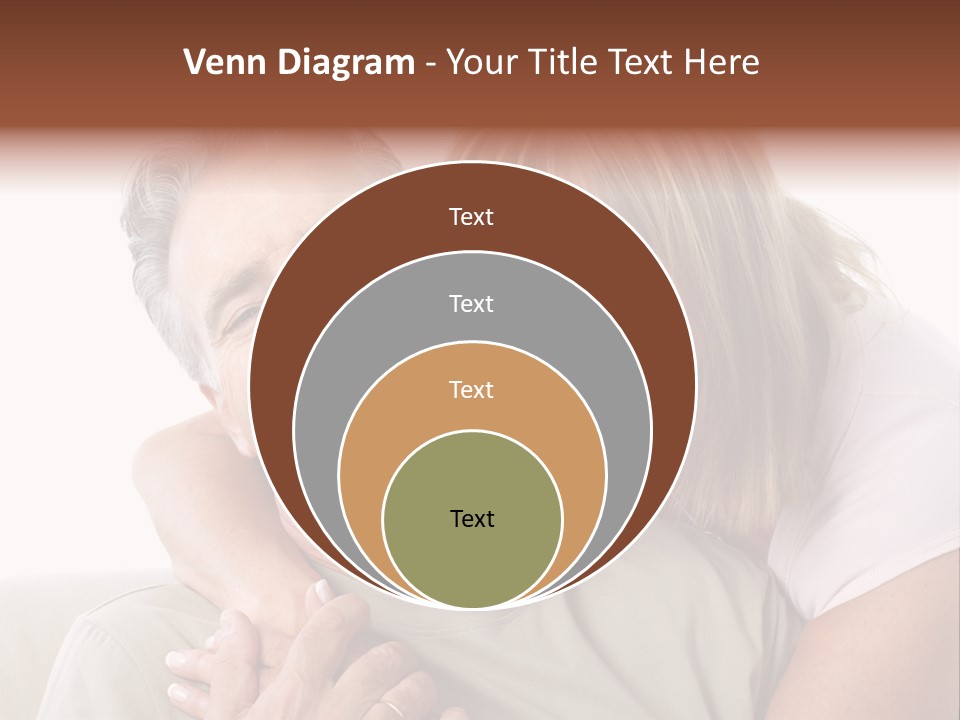 Woman Isolated Lover PowerPoint Template